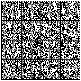 Изображение DataMatrix штрих-кода, который содержит список URL адресов в виде не сжатого текста